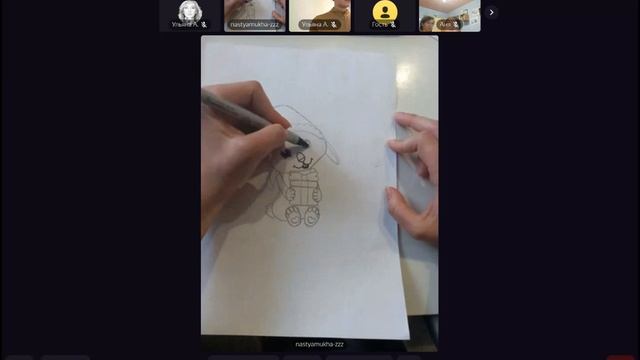 Мастер класс по живописи, в рамках проекта "Мы рядом" смотреть онлайн