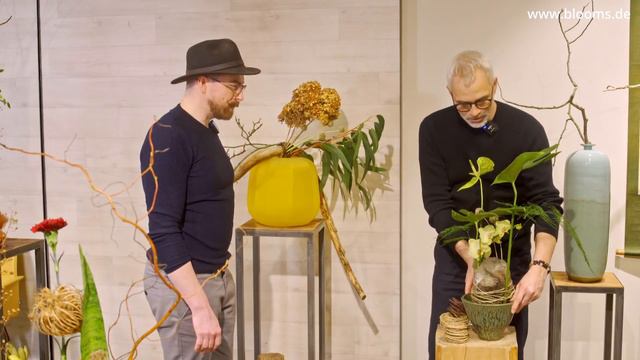New Ikebana 1 - Thementage "NACHHALTIGKEIT" | Floristik | Nachhaltigkeit | Klaus Wagener смотреть онлайн