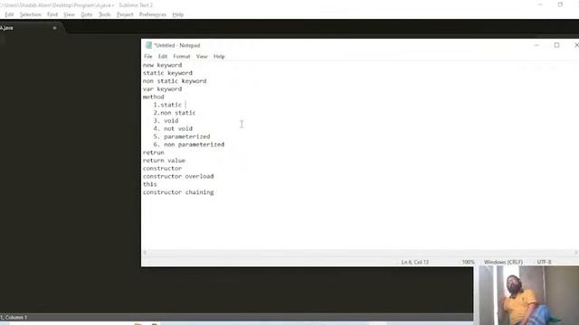 Core java Session 2 смотреть онлайн