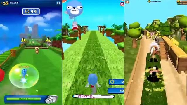 Sonic Dash vs Go Sanic Goo vs Teen Titans Go Robin Runner - All Characters Unlocked Walkthrough смотреть онлайн