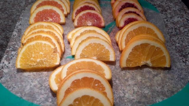 Нарезочка семи сортов апельсинов. смотреть онлайн