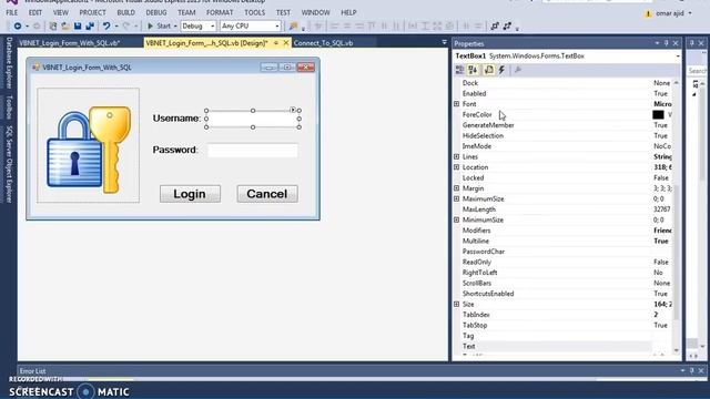 VB.NET - How To Create Login Form With SQL Database Using Visual Basic .Net [with source code] смотреть онлайн