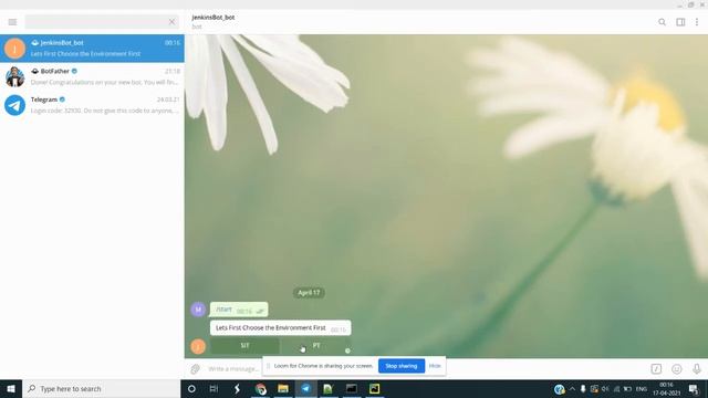 Telegram Bot with Jenkins смотреть онлайн