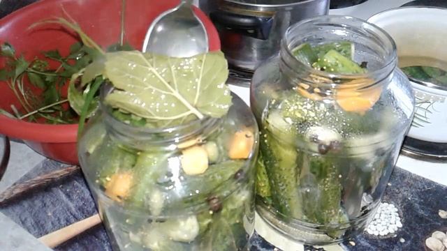 Огурчики на зиму Мой любимый рецепт смотреть онлайн