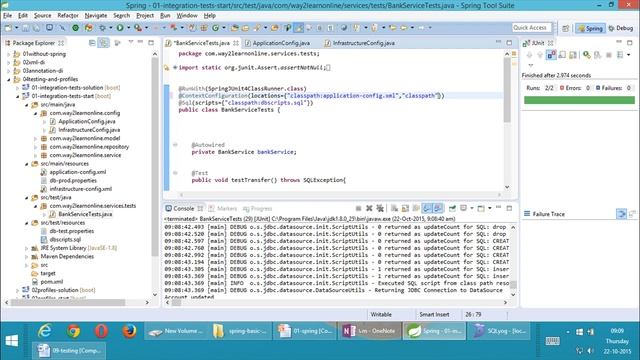spring basics[10 testing and profiles] смотреть онлайн