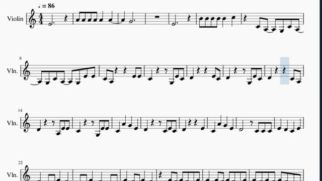 SUPER EASY Violin Sheet Music: How to play Leave the Door Open by Bruno Mars and Anderson Paak смотреть онлайн
