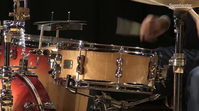 Tama S.L.P. Series Figured Maple Snare Drum Review by Sweetwater смотреть онлайн