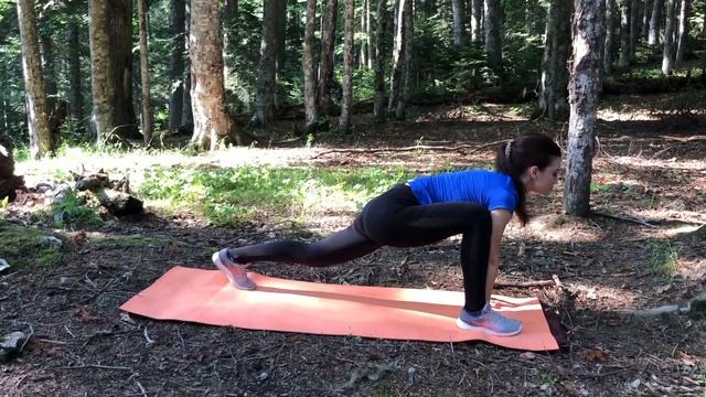 Фитнес-йога в горах смотреть онлайн