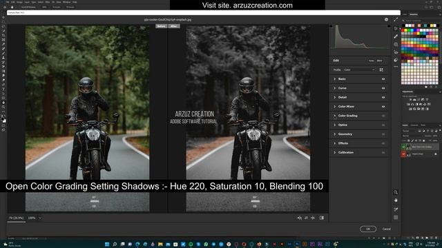 How to Edit Black Paris Color Grading - Photoshop Tutorial । XMP File Free Download смотреть онлайн