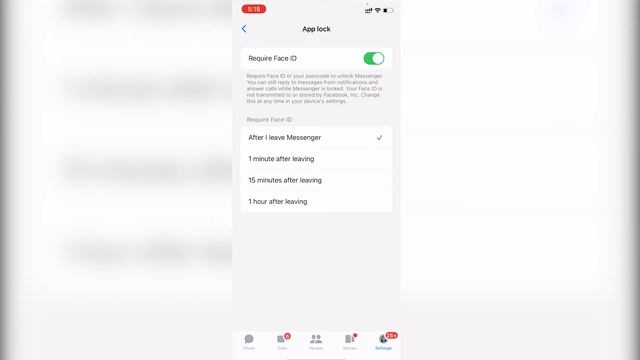 How to Lock Facebook and Whatsapp Messenger using Face id on iPhone смотреть онлайн