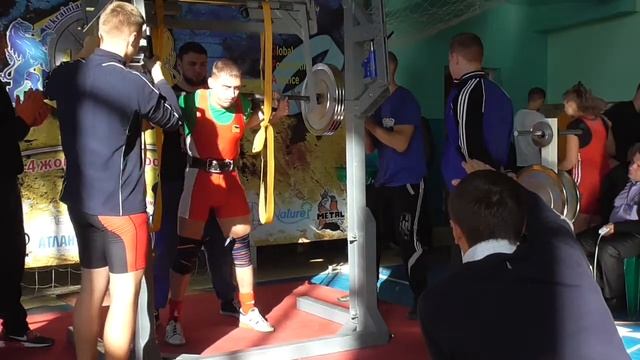 097 Доценко Владислав. ПОПЫТКА. Приседания 190 кг. Кубок Украины 2015 (UPC) смотреть онлайн