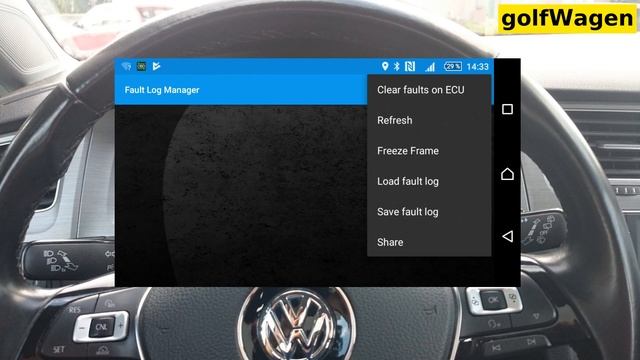 Readiness code on Torque app ELM327 VW Golf 7 1.6TDI info смотреть онлайн