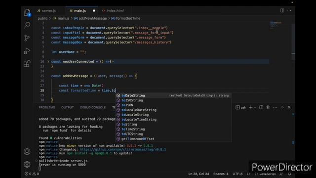 Real-Time Chat Application using Socket.IO and Node.js|Build a Live Chatroom with SocketIO#sockets смотреть онлайн