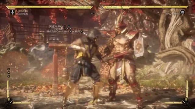 (MK11) Scorpion Sin Blade Tutorial!!! [EASY WAY!!!] смотреть онлайн