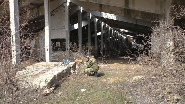 Стрельба флобером без ствола, небольшой эксперимент)) смотреть онлайн