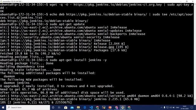 How to install jenkins on ubuntu | Jenkins installation explained step by step along with UI openin смотреть онлайн