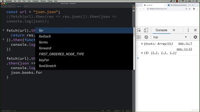 2/7-ylcrg3kWN Web APIs JavaScript Fetch Getting JSON Data Fun With APIs смотреть онлайн