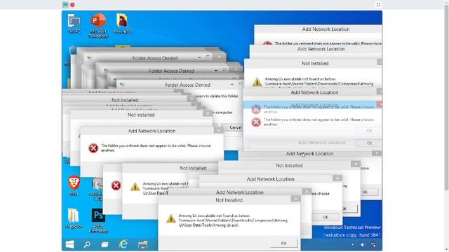 Windows 10 Build 9841 Crazy Error Full !1!1!1!1!1! смотреть онлайн
