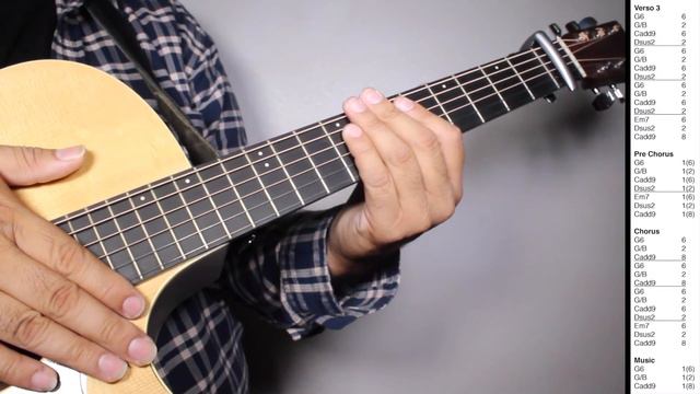 How To Play Love You Like That by Dagny | Capo 1(5 Chords) Guitar Lesson смотреть онлайн
