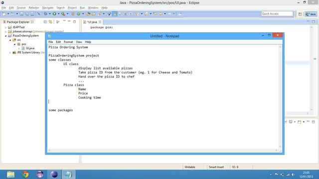 Java Tutorial - Pizza Ordering System Part 1 - Session 33 смотреть онлайн