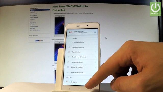 How to Change Language in XIAOMI Redmi 4A - Language Settings смотреть онлайн
