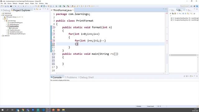 01 Java Interview Questions Code: Print in a format смотреть онлайн