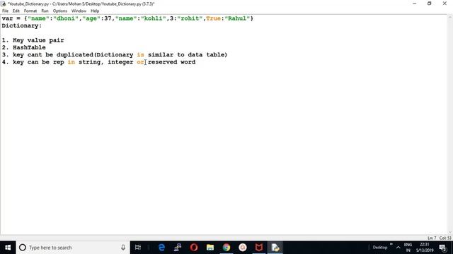 Python DataType Part 2 смотреть онлайн