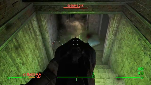 Glowing One Boss Fight | Fallout 4 смотреть онлайн