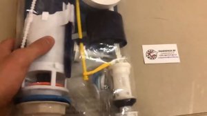 Арматура для смывного бачка универсальная с клапаном нижней подачи,AV Engineering,Артикул: AVE12970