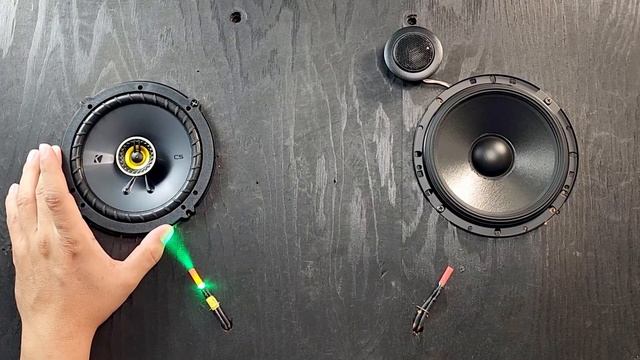 Alpine S S65C S Series 6.5 Speakers VS KICKER 46CSC654 CSC65 Sound Demo смотреть онлайн
