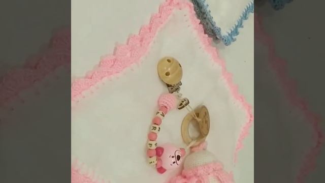 Вязанные детские игрушки и держатели для грызунков и пустышки смотреть онлайн