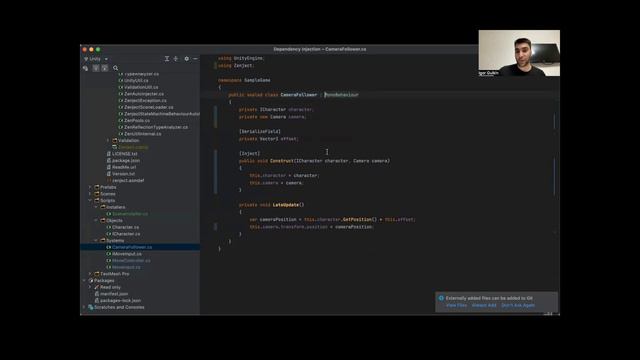 Урок по Zenject (20.03.24) смотреть онлайн