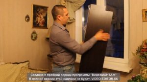 Монтаж накладок на подоконник