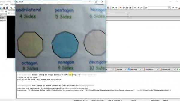 OpenCV Project - Shape Detection Using Contour Technique