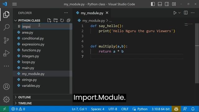 Python Functions and Modules #pythonprogramming #pythonforbeginners #pythontutorial #python смотреть онлайн