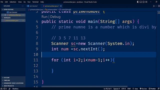 Prime Number Checker in Java | Visual Coder смотреть онлайн