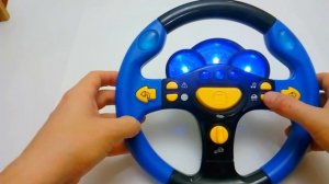 ☆ Музыкальный детский руль Антошка. Развивающая игрушка детский руль. Musical children's wheel.