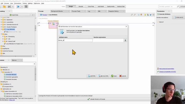 Rapid RapidMiner 07 - Loop Attributes