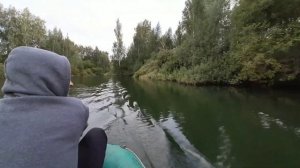 Лодочный мотор из болгарки.