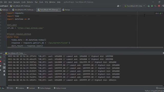 Extract BTC_THB price from Bitkub API - 1 смотреть онлайн