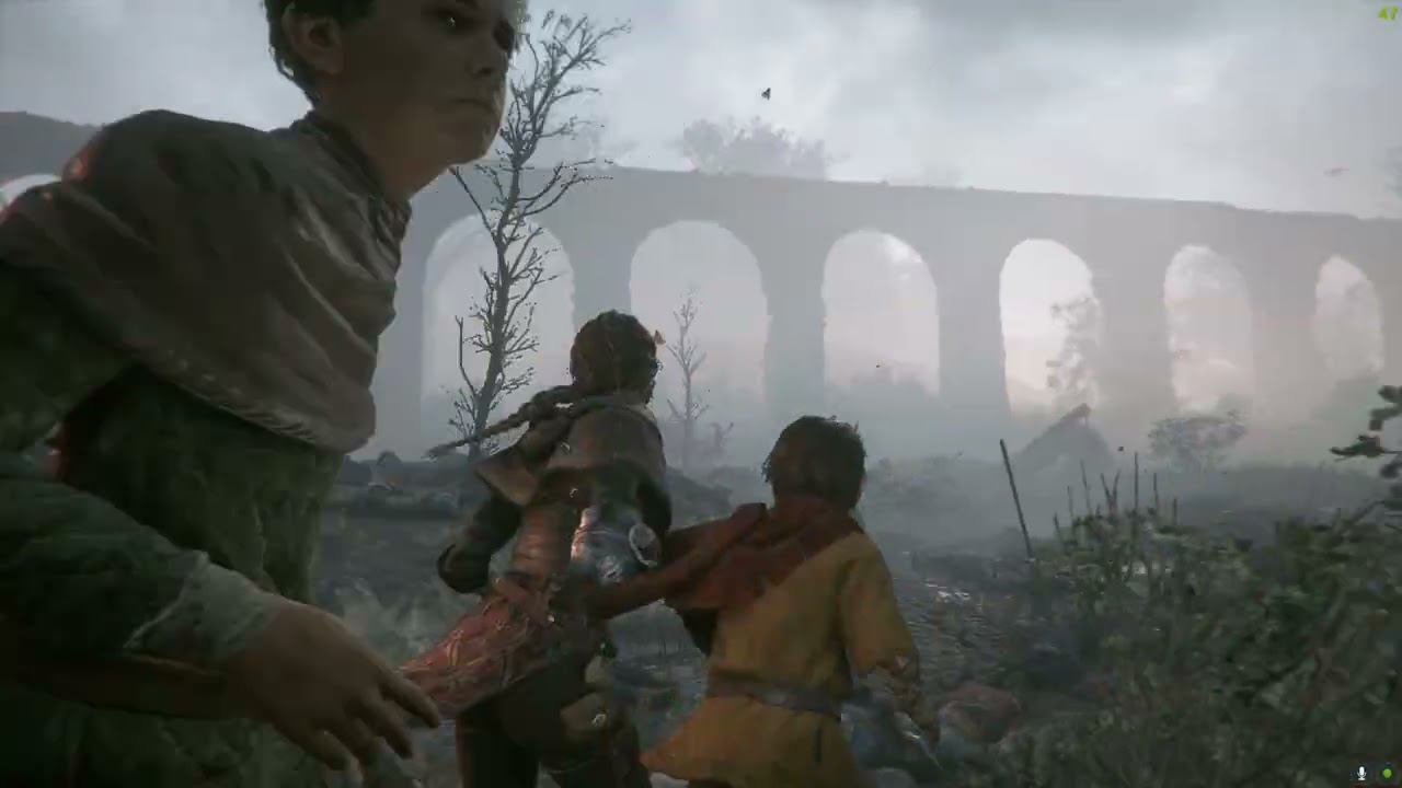 A Plague Tale: Innocence #5 -- -- Сонный пузырь, много трупов, нас поймали. смотреть онлайн