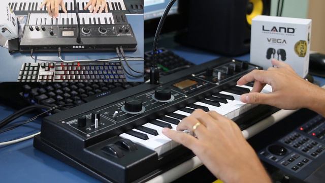 KORG microKORG XL+ (FACTORY SOUNDS) - REVIEW by Tiago Mallen #korg смотреть онлайн