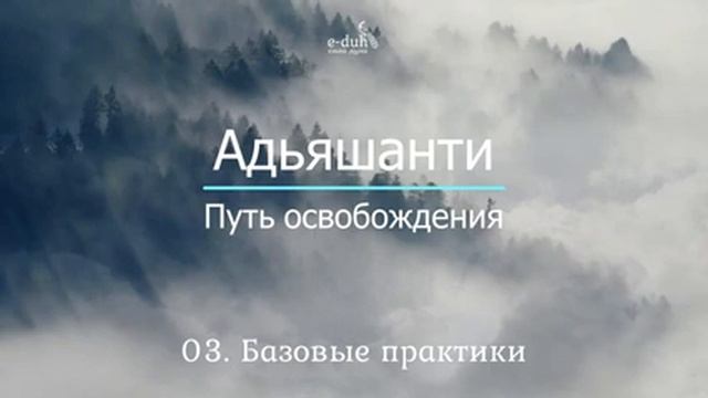 Адьяшанти - Путь освобождения [Аудиокнига - Nikosho].mp4