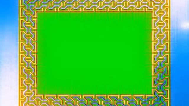 Рамка золотая квадратная. смотреть онлайн