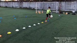 Тренировка вратарей по футболу