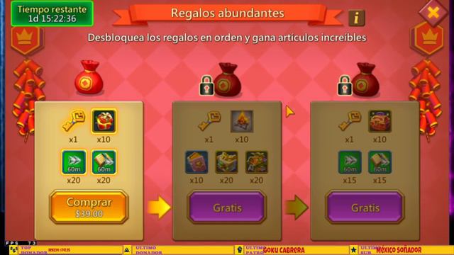 NUEVO EVENTO DE REGALOS ABUNDANTES - DESBLOQUEA BUENOS REGALOS SEGUN IGG -F2P O PAGA-LORDS MOBILE E смотреть онлайн