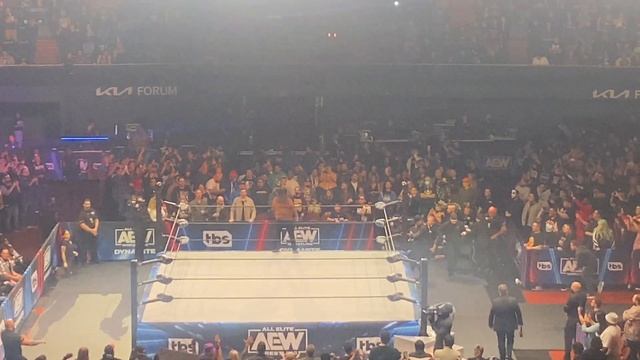 Adam Cole Returns to AEW Live Crowd Reaction From The Kia Forum (1/11/23) смотреть онлайн