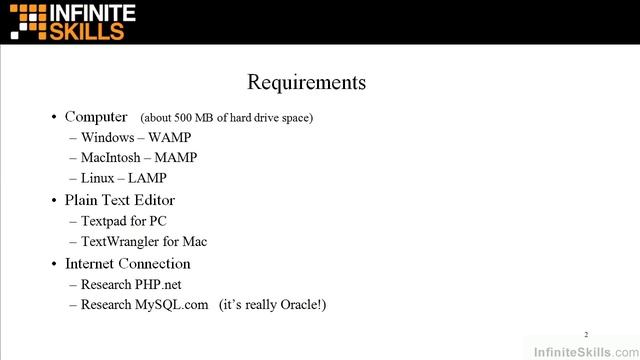 Object-Oriented Programming with PHP Tutorial | Setting Up Your Computer For PHP And MySQL смотреть онлайн