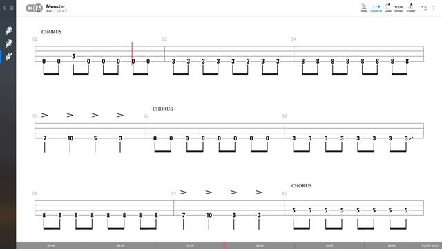 Skillet - Monster (BASS TAB PLAY ALONG) смотреть онлайн