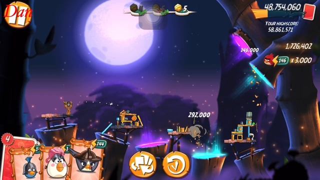 Angry birds 2 Mighty Eagle Bootcamp (mebc) with bubbles 23/01/2021 смотреть онлайн